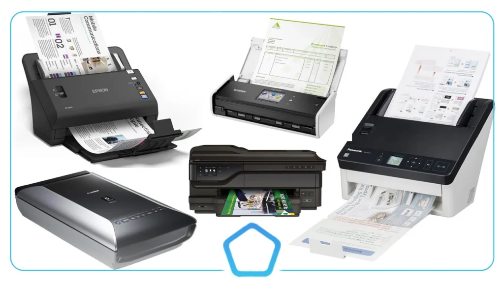 انواع الماسح الضوئي